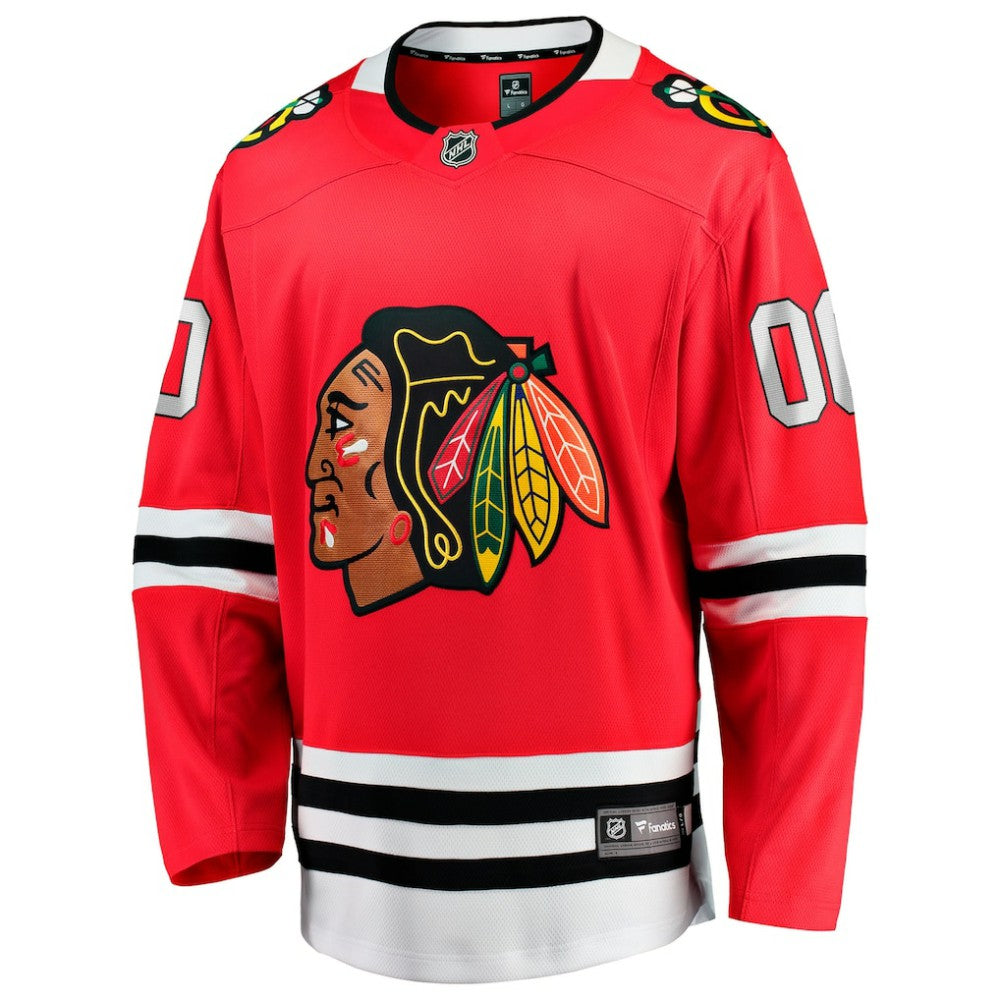 Chicago Blackhawks Fanatics Home Breakaway Custom Jersey Sale