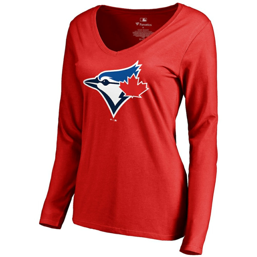 Toronto Blue Jays Women's Logo Long Sleeve T-Shirt | MLB New