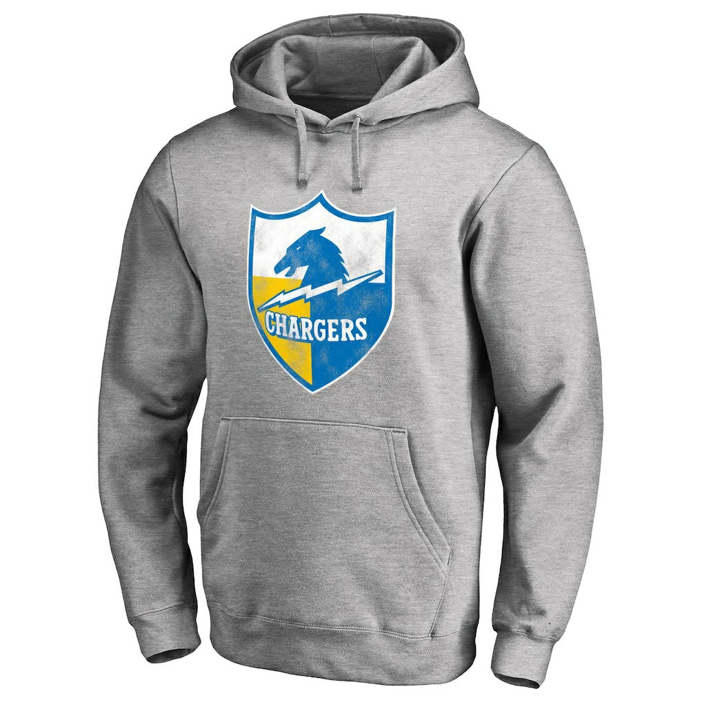 Los Angeles Chargers  Throwback Logo Pullover Hoodie