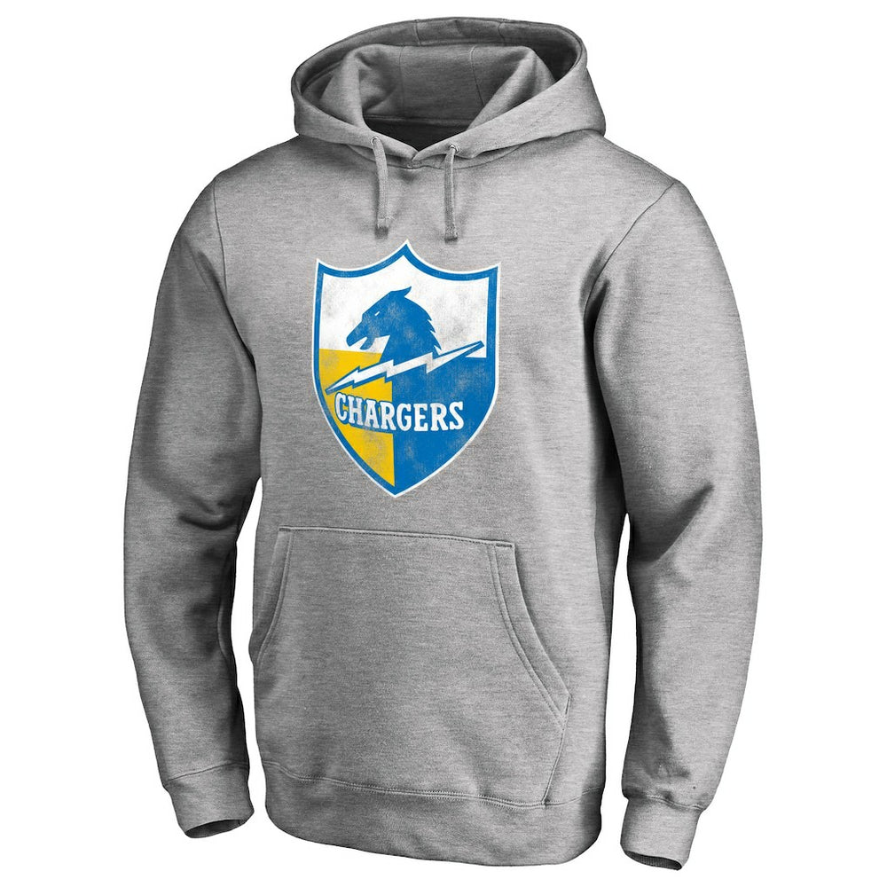 Los Angeles Chargers  Throwback Logo Pullover Hoodie