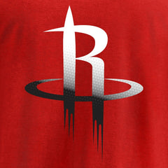 Houston Rockets Gradient Logo T-Shirt On Sale
