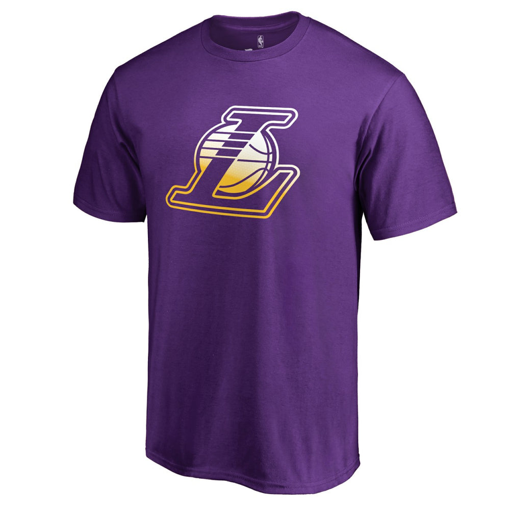 Los Angeles Lakers Gradient Logo T-Shirt Discount