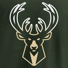 Milwaukee Bucks Gradient Logo T-Shirt Discount