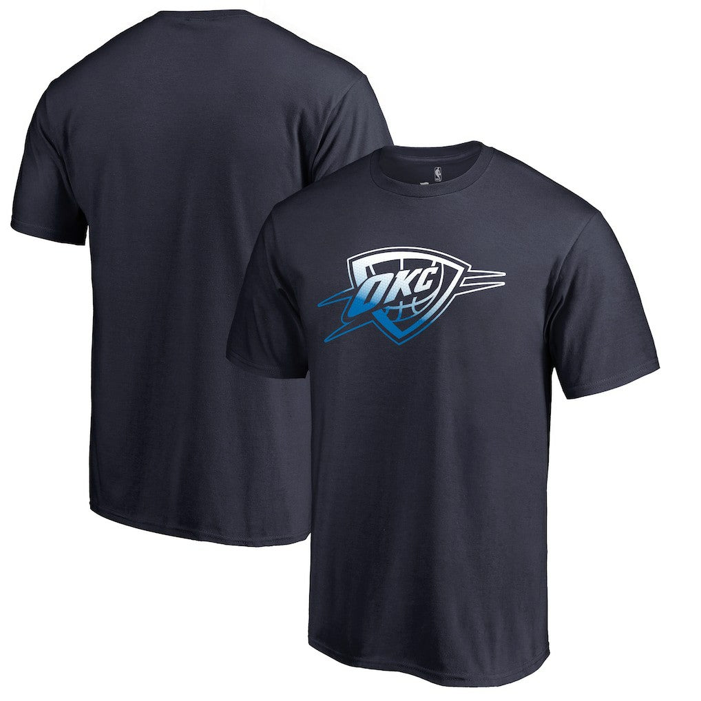 Oklahoma City Thunder Gradient Logo T-Shirt Discount