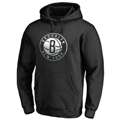 Brooklyn Nets Gradient Logo Pullover Hoodie For Sale