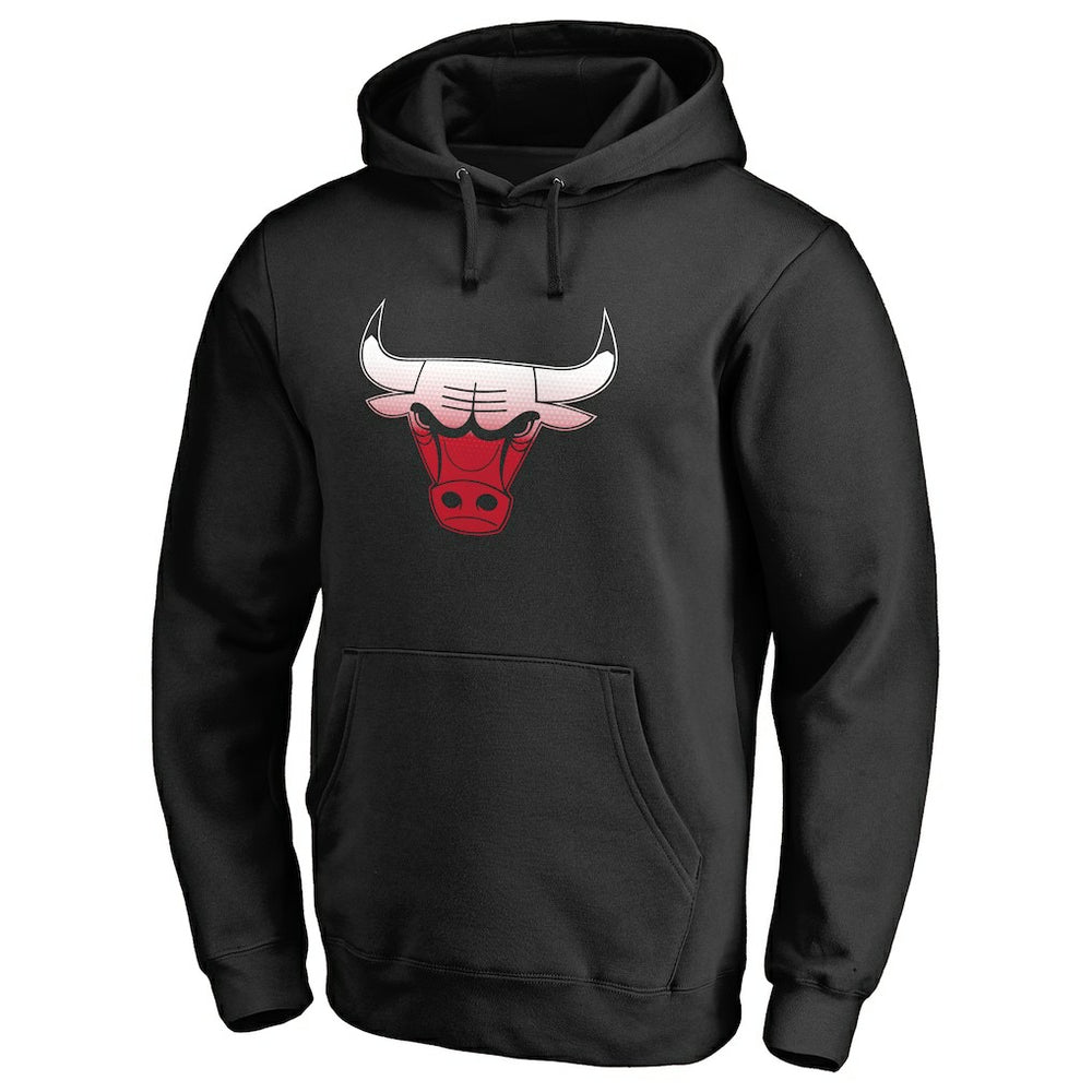 Chicago Bulls Gradient Logo Pullover Hoodie On Sale