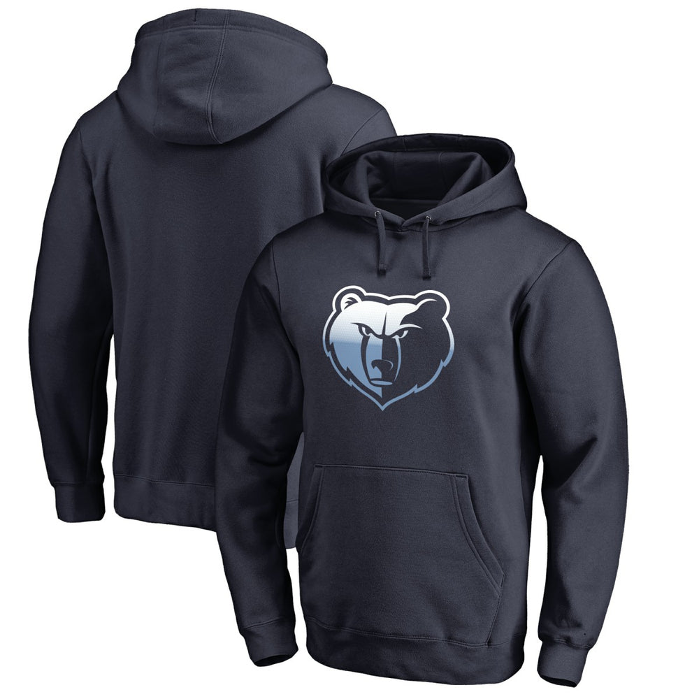 Memphis Grizzlies Gradient Logo Pullover Hoodie On Sale