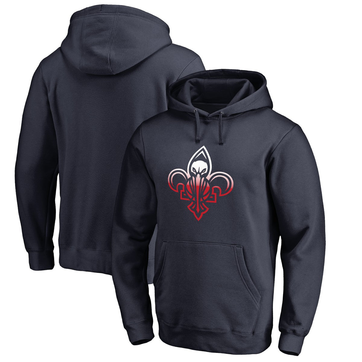 New Orleans Pelicans Gradient Logo Pullover Hoodie For Sale