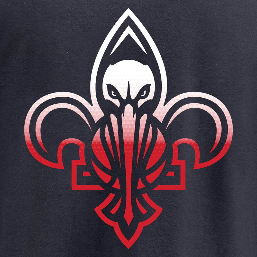 New Orleans Pelicans Gradient Logo Pullover Hoodie For Sale