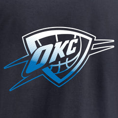 Oklahoma City Thunder Gradient Logo Pullover Hoodie For Sale