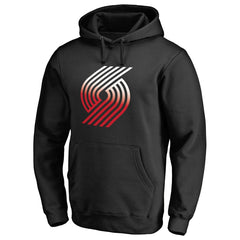 Portland Trail Blazers Gradient Logo Pullover Hoodie Online