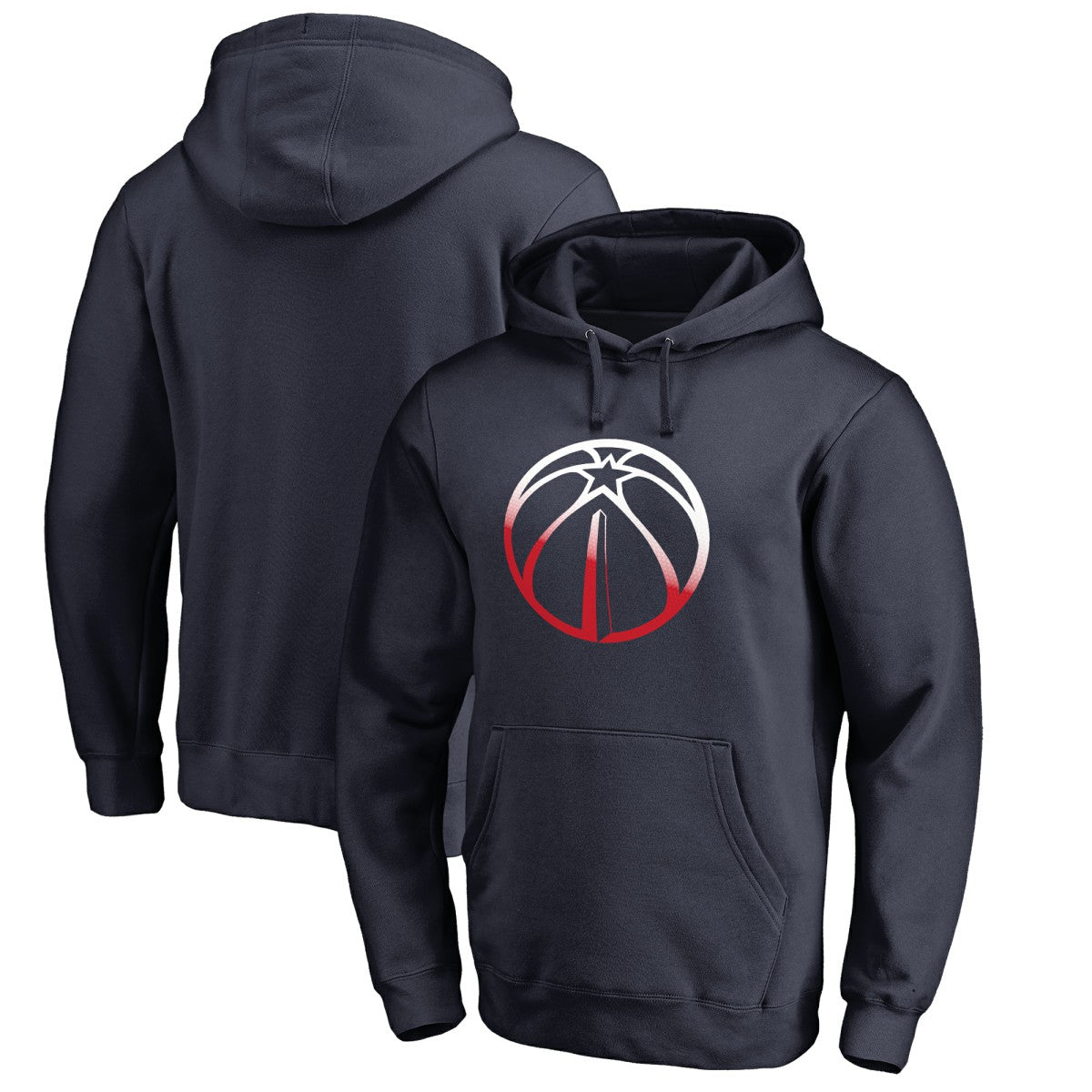 Washington Wizards Gradient Logo Pullover Hoodie For Sale