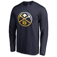 Denver Nuggets Gradient Logo Long Sleeve T-Shirt sale On Sale