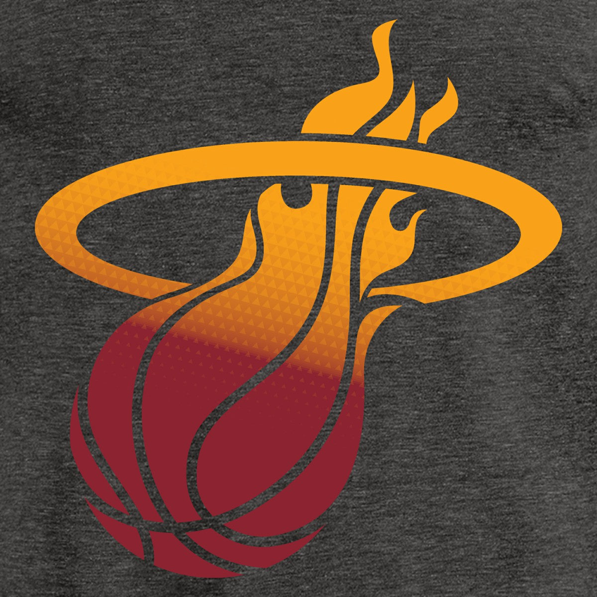 Miami Heat Gradient Logo Long Sleeve T-Shirt On Sale