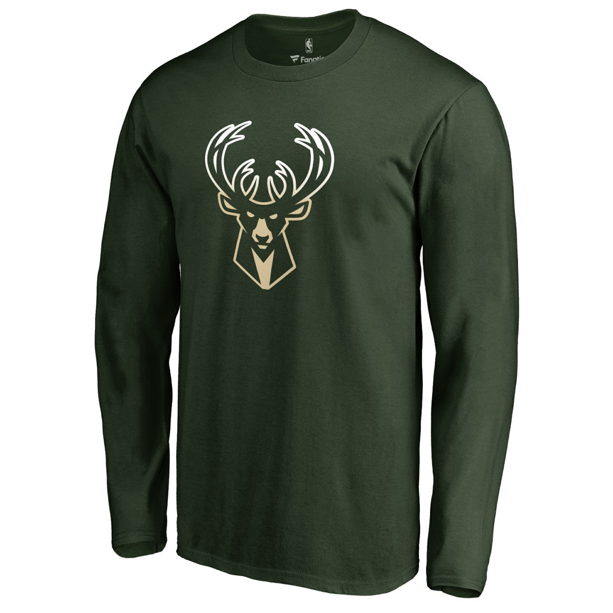 Milwaukee Bucks Gradient Logo Long Sleeve T-Shirt On Sale