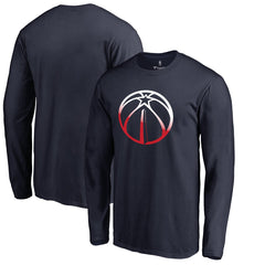 Washington Wizards Gradient Logo Long Sleeve T-Shirt On Sale