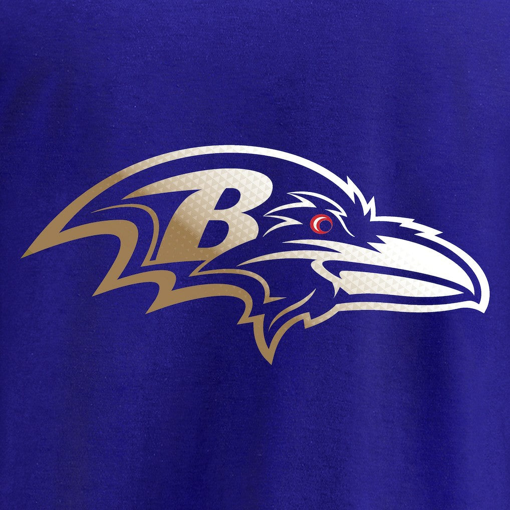 Baltimore Ravens  Gradient Logo T-Shirt