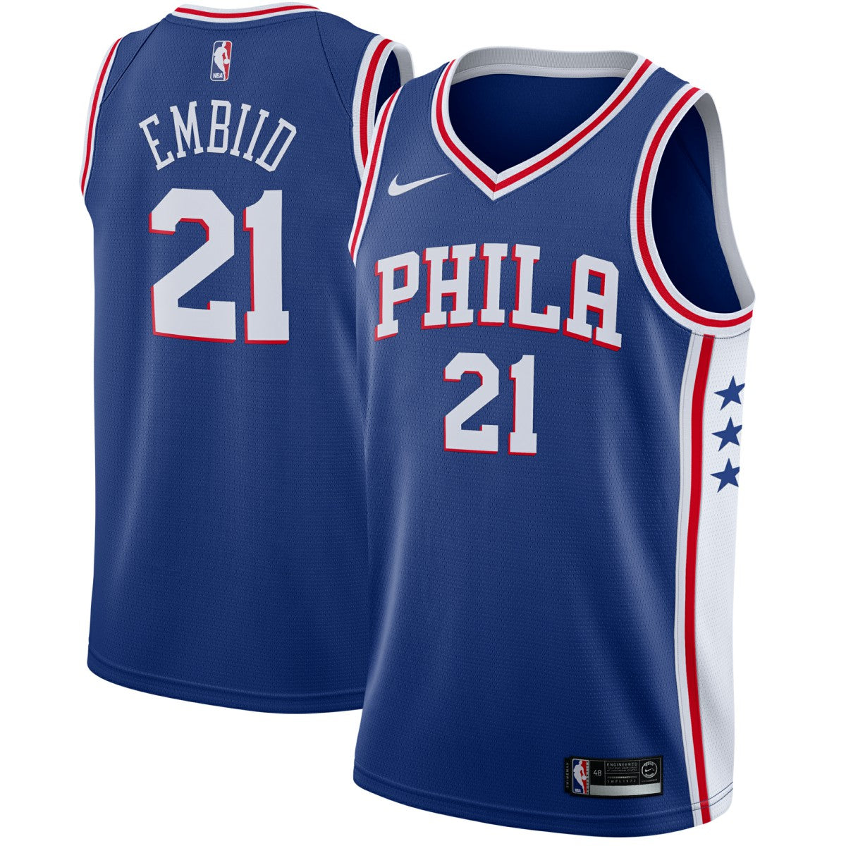 Joel Embiid Philadelphia 76ers Swingman Jersey Royal Online