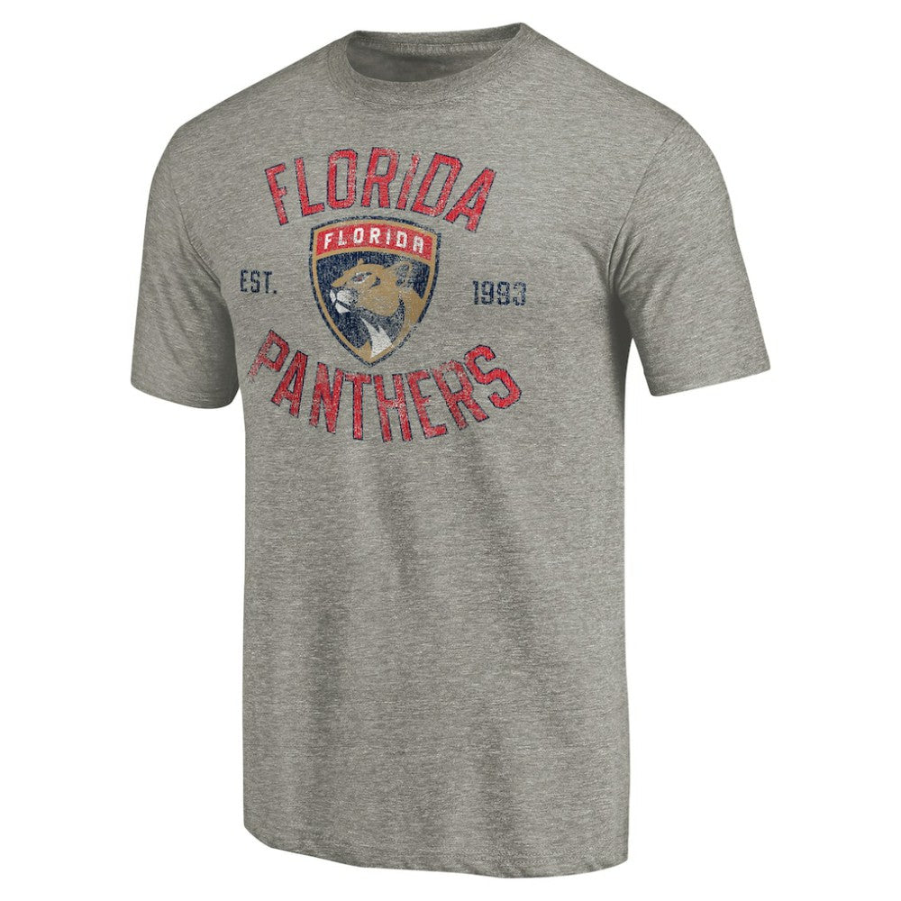 Florida Panthers Heritage Tri-Blend T-Shirt Discount