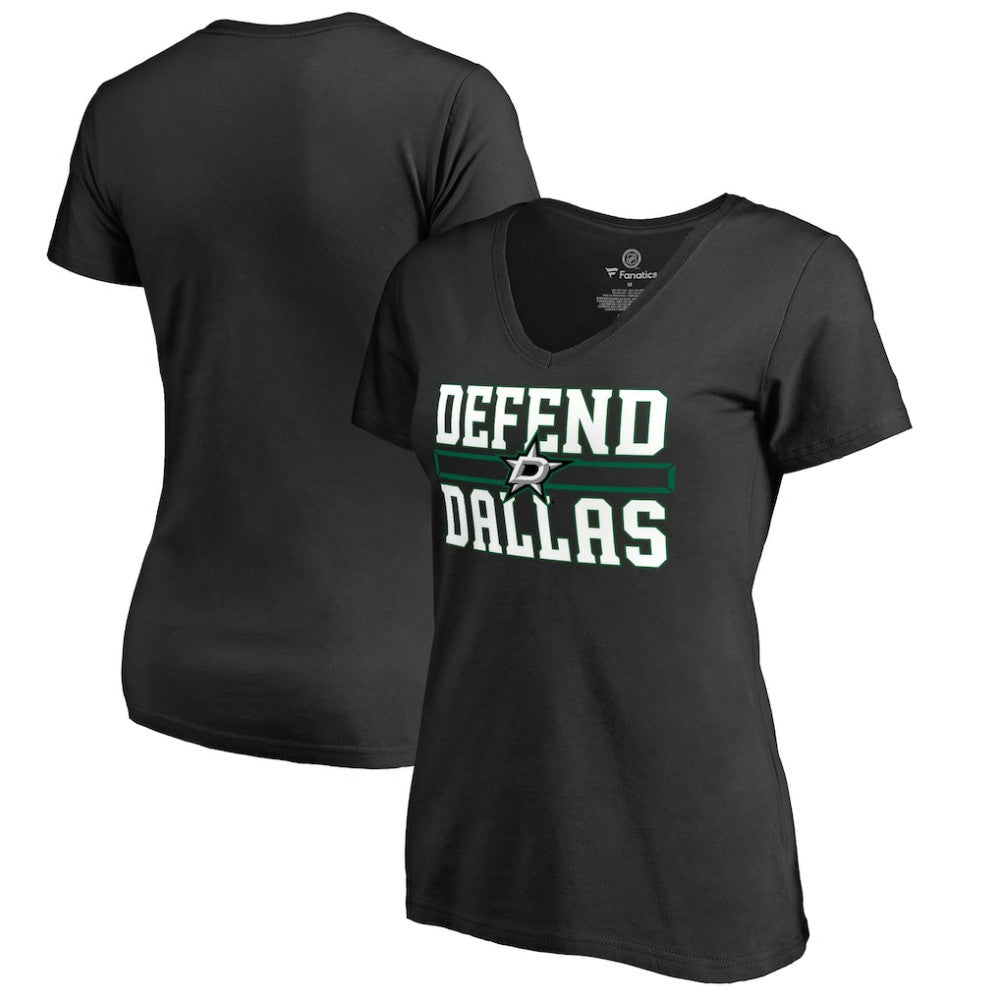Dallas Stars Women's Hometown Collection Defend T-Shirt Sale
