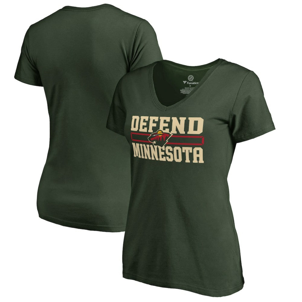 Minnesota Wild Women's Hometown Collection Defend T-Shirt Online