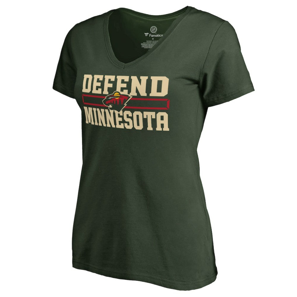 Minnesota Wild Women's Hometown Collection Defend T-Shirt Online