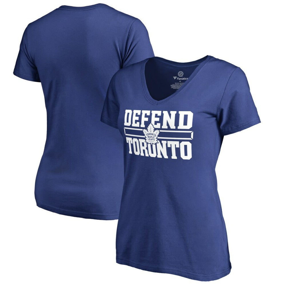 Toronto Maple Leafs Women's Hometown Collection Defend T-Shirt For Sale