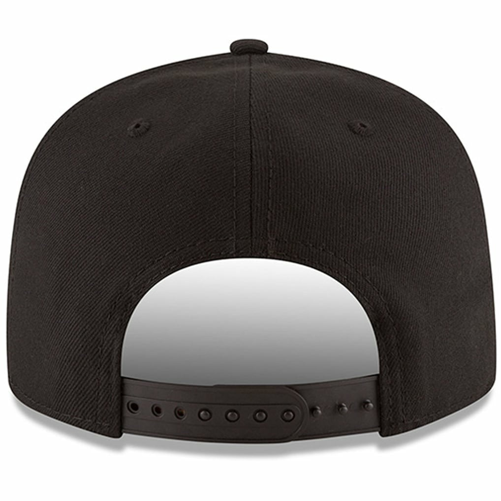 Atlanta Hawks Black & White Logo 9FIFTY Adjustable Snapback Hat Discount
