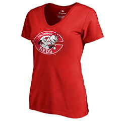 Cincinnati Reds Women's Cooperstown Collection Forbes T-Shirt | MLB Sale