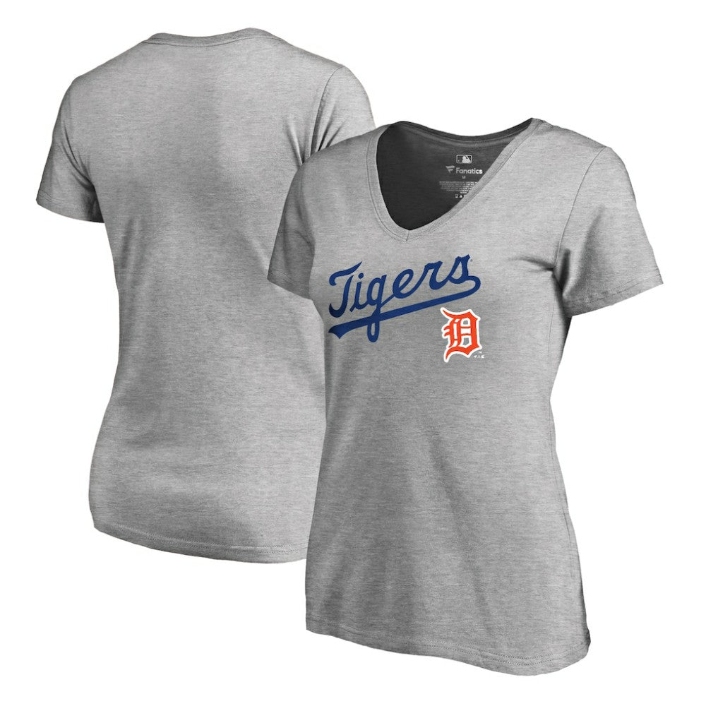 Detroit Tigers Women's Core Wahconah V-Neck T-Shirt | MLB For sale