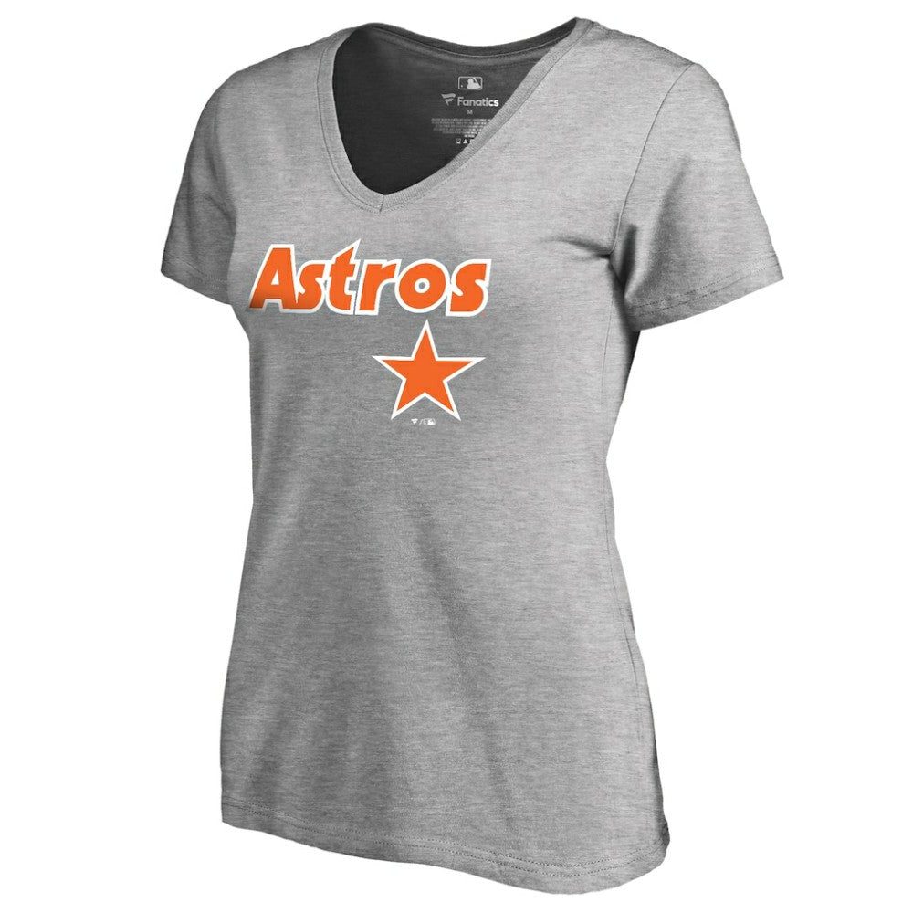 Houston Astros Women's Core Wahconah V-Neck T-Shirt | MLB Sale