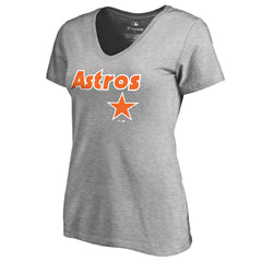 Houston Astros Women's Core Wahconah V-Neck T-Shirt | MLB Sale