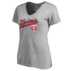 Minnesota Twins Women's Core Wahconah V-Neck T-Shirt | MLB Near me