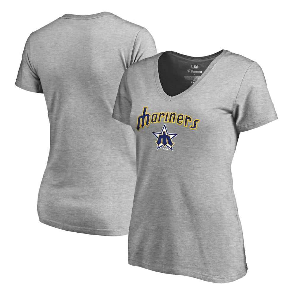 Seattle Mariners Women's Core Wahconah V-Neck T-Shirt | MLB Sale