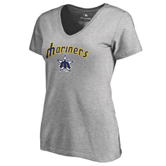 Seattle Mariners Women's Core Wahconah V-Neck T-Shirt | MLB Sale