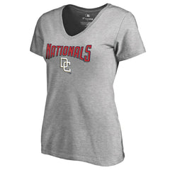 Washington Nationals Women's Core Wahconah V-Neck T-Shirt | MLB US