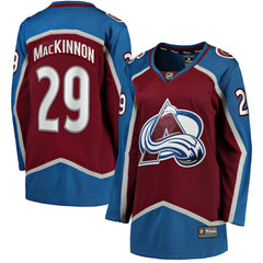 Nathan MacKinnon Colorado Avalanche Fanatics Women's Home Breakaway Jersey Online