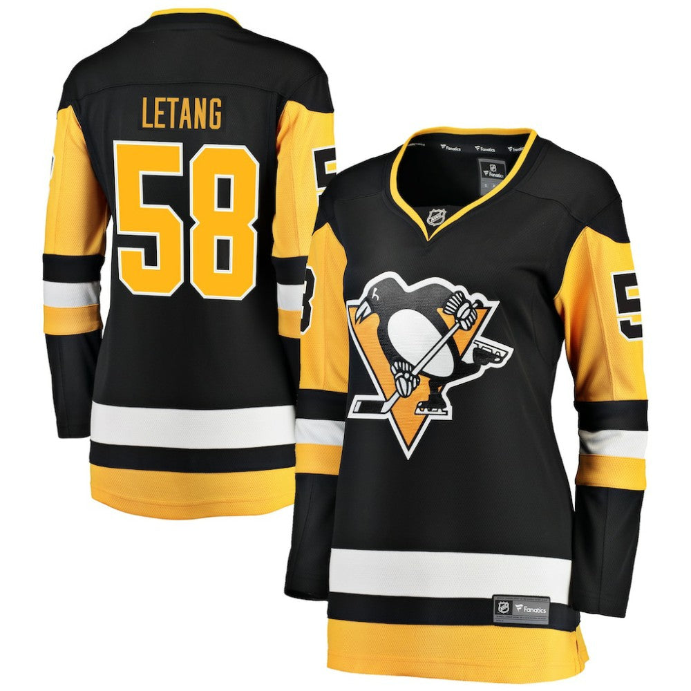 Kris Letang Pittsburgh Penguins Fanatics Women's Home Breakaway Jersey On Sale