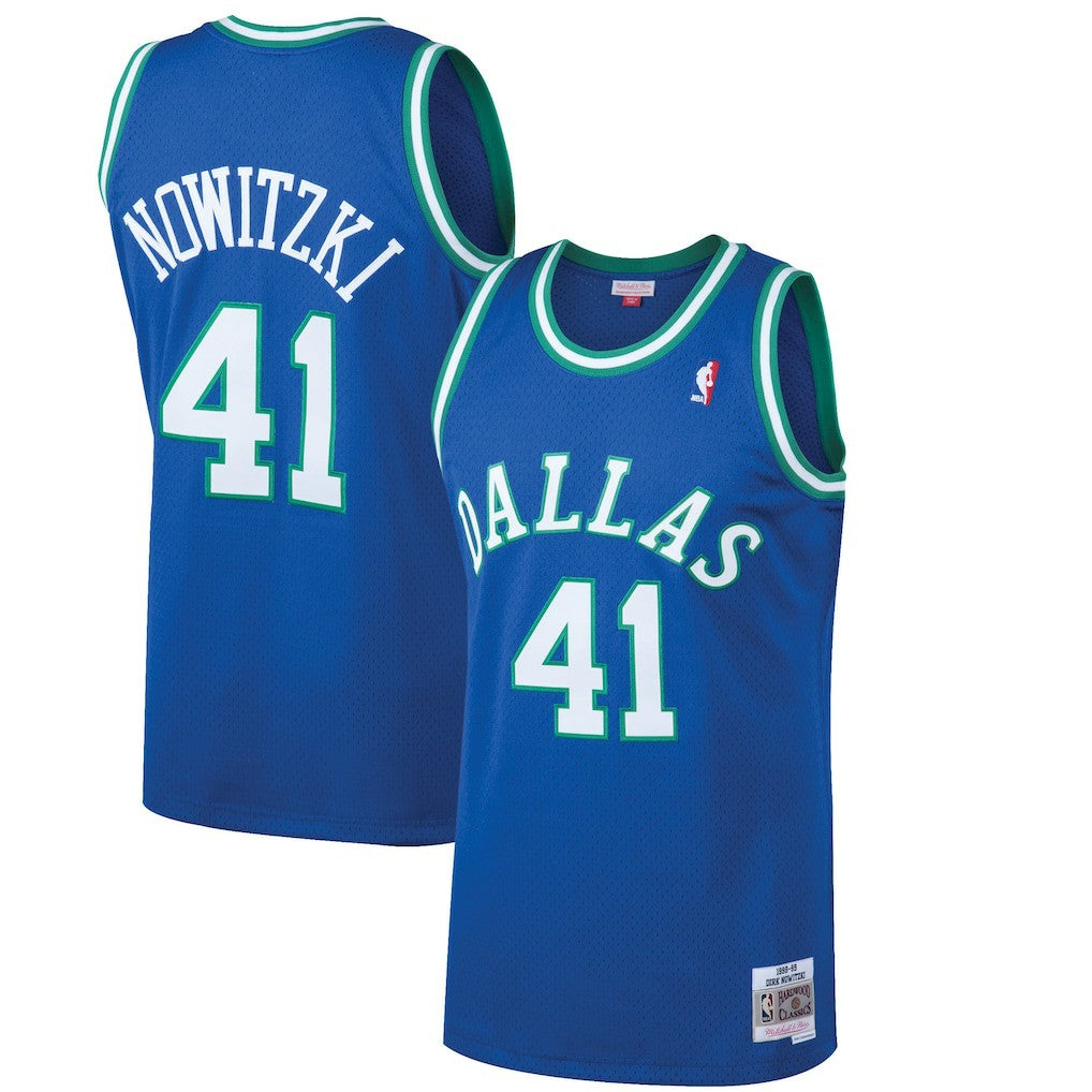 Dirk Nowitzki Dallas Mavericks 1998/99 Hardwood Classics Swingman Jersey sale On Sale
