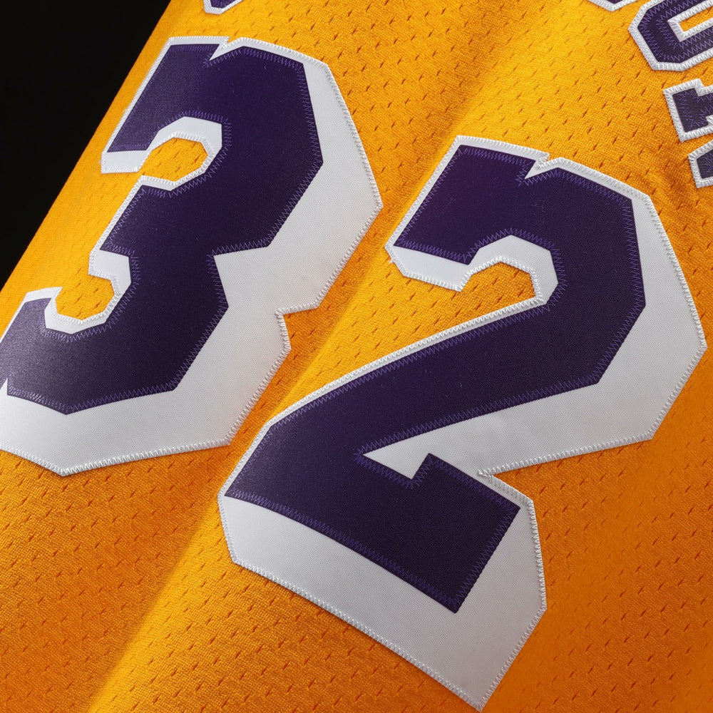 Magic Johnson Los Angeles Lakers 1984/85 Hardwood Classics Swingman Jersey On Sale