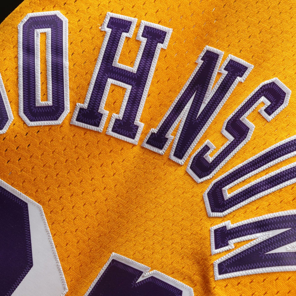 Magic Johnson Los Angeles Lakers 1984/85 Hardwood Classics Swingman Jersey On Sale