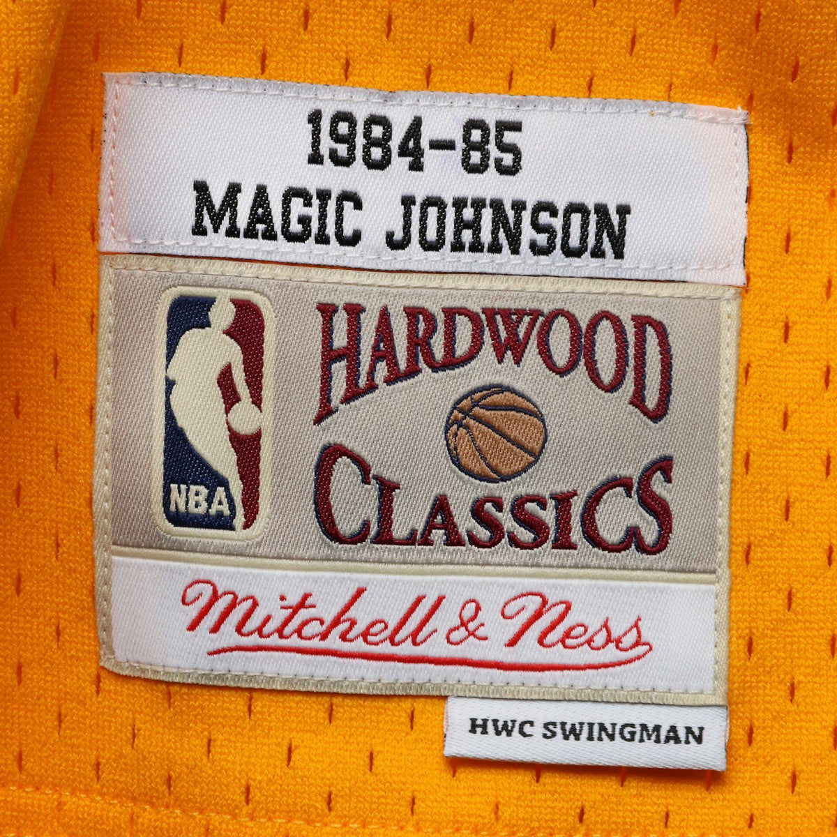 Magic Johnson Los Angeles Lakers 1984/85 Hardwood Classics Swingman Jersey On Sale