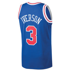 Allen Iverson Philadelphia 76ers 1996/97 Hardwood Classics Swingman Jersey Discount