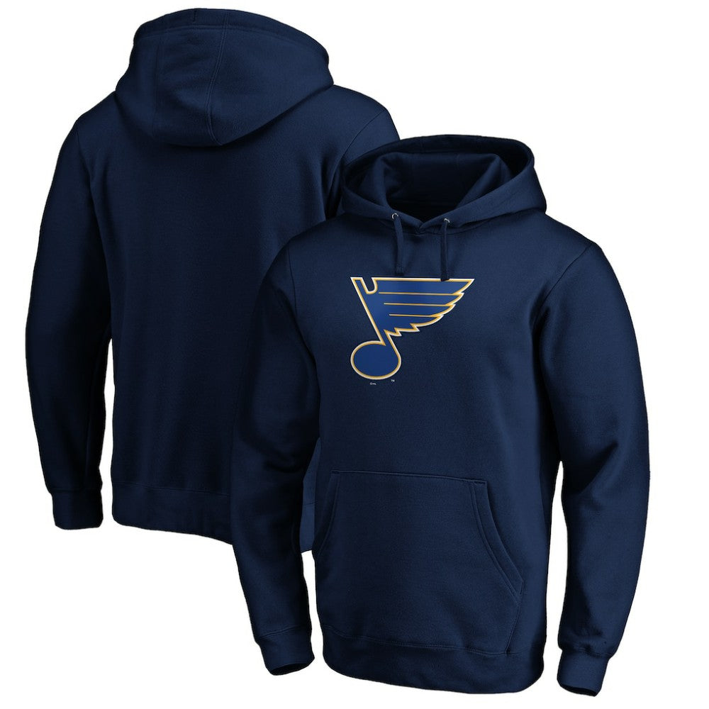St. Louis Blues Fanatics Primary Logo II Pullover Hoodie Online