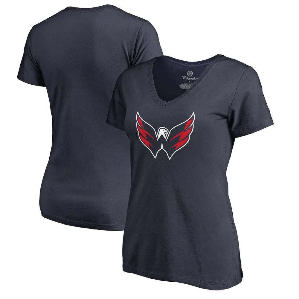 Washington Capitals Women's Primary Logo T-Shirt Discount