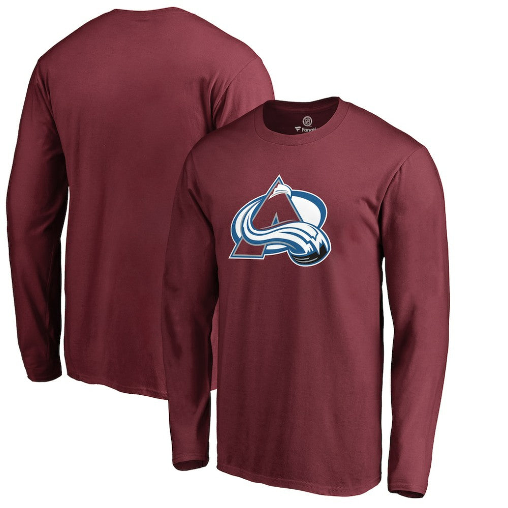 Colorado Avalanche Primary Logo 2 Long Sleeve T-Shirt For Sale