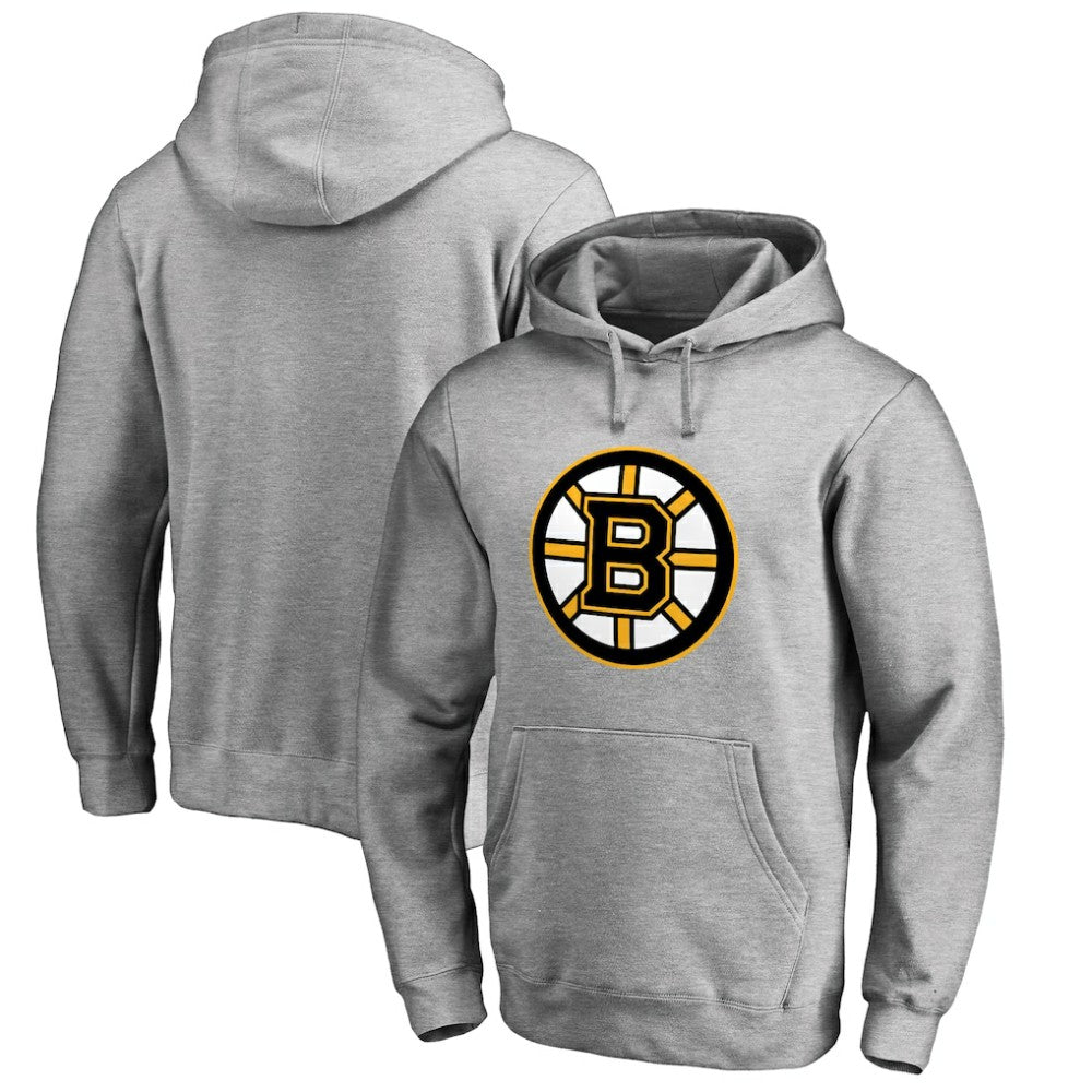 Boston Bruins Primary Logo Pullover Hoodie II On Sale
