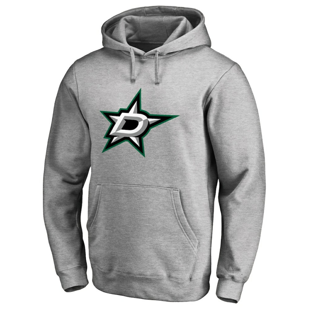 Dallas Stars Primary Team Logo Fleece Fitted Pullover Hoodie Discount