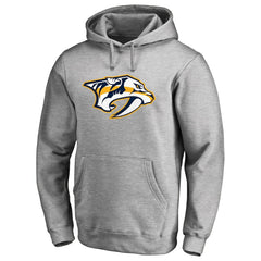 Nashville Predators Primary Team Logo Fleece Fitted Pullover Hoodie Outlet