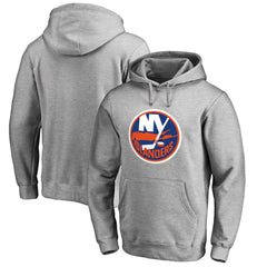 New York Islanders Primary Team Logo Fleece Fitted Pullover Hoodie Sale